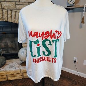 Anvil White Graphic Tee